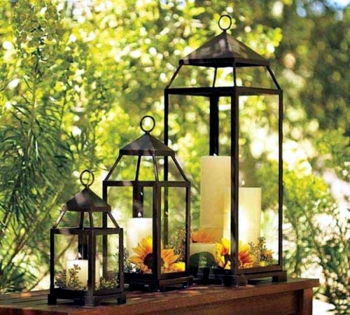 20 creative ideas for art decoration with lantern in the garden to make your own