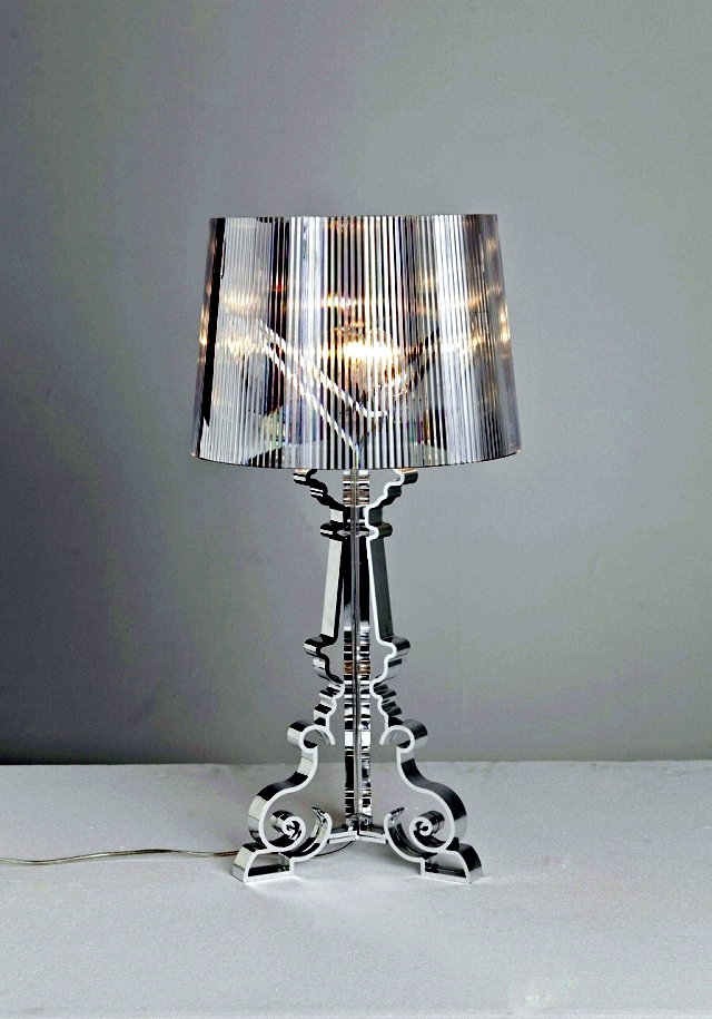 Classic design lamp "Bourgie" Kartell redesigned in many ways