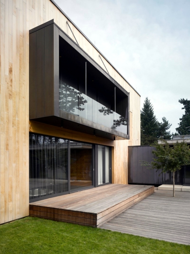Design of the family home - the proximity to nature provides peace