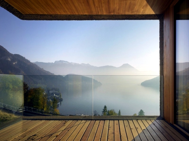 Cubic House in Switzerland with panoramic views