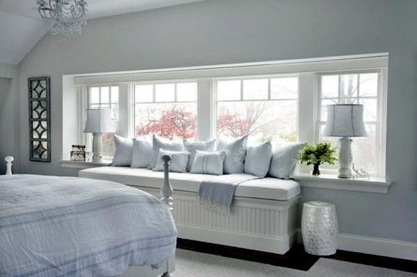 Bedroom set completely blank - find peace and relaxation