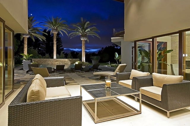 Rattan furniture for garden and terrace create a comfortable oasis Wellness