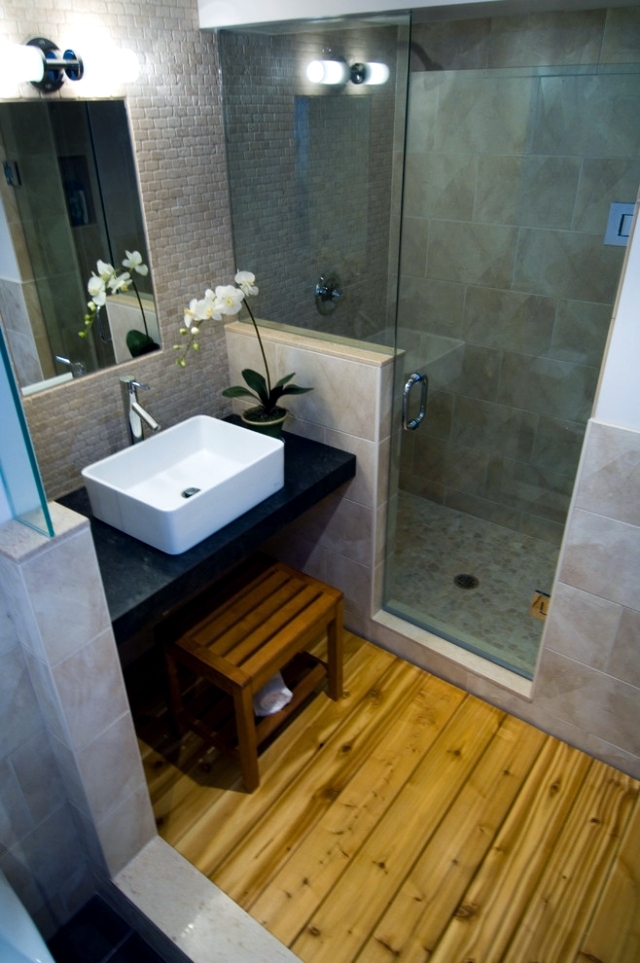 Useful tips for bathroom design harmony in Asian style