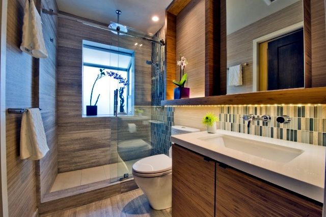 Useful tips for bathroom design harmony in Asian style