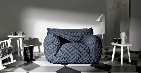 Modern Sofa Design Nuvola in bright colors by Paola Navone