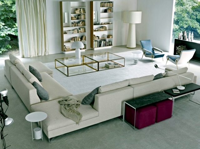 Combines living room furniture sofa designs, elegance and comfort