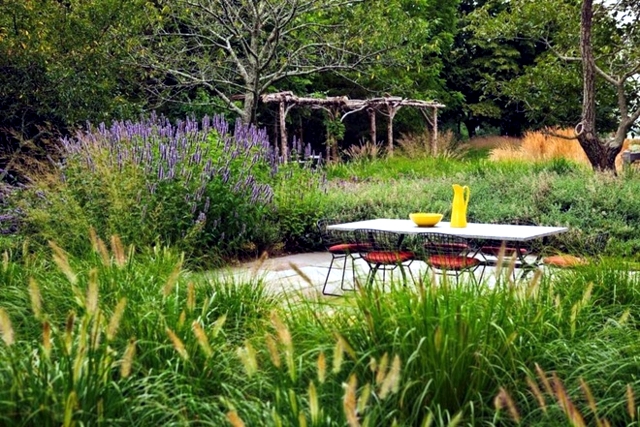 Seating Area in the garden to take advantage of your personal oasis of peace