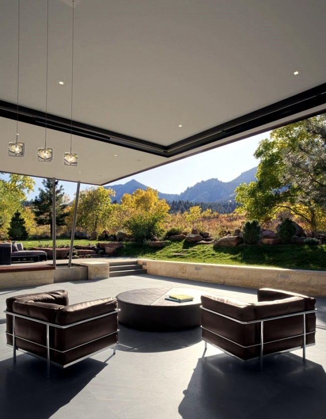 100 design ideas for patios, roof terraces and balconies ... Interior decoración Patio Middle