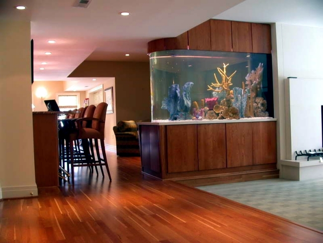 100 ideas integrate aquarium designs in the wall or in the ...