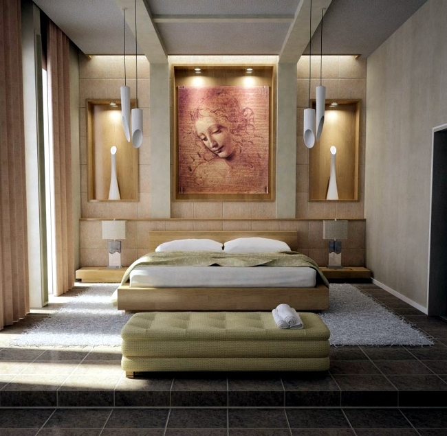 100 interior design ideas for the bedroom in different styles ... Interior design ideas
