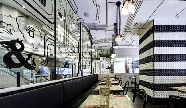 100 top restaurants and bars with a glamorous interior