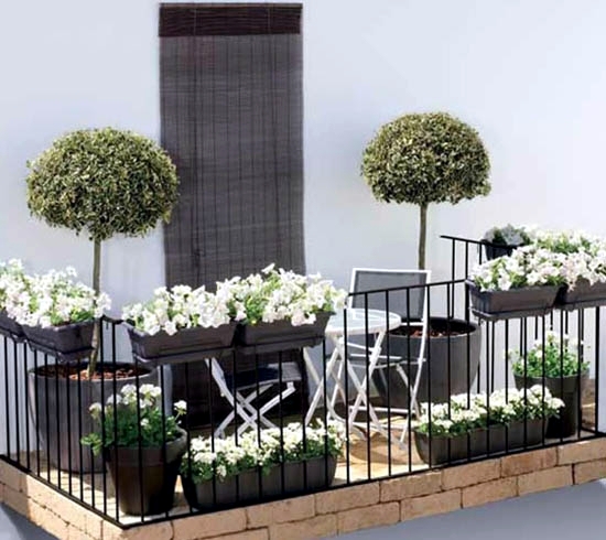 15 ideas for attractive balcony design for little money