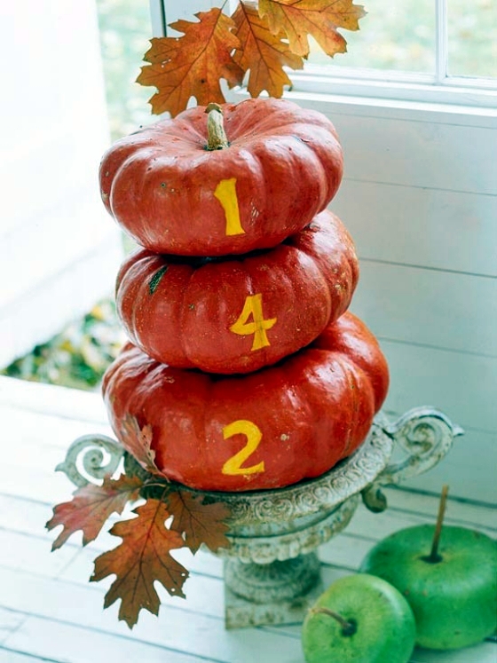 15 ideas for sexy and cozy autumn decoration with pumpkins