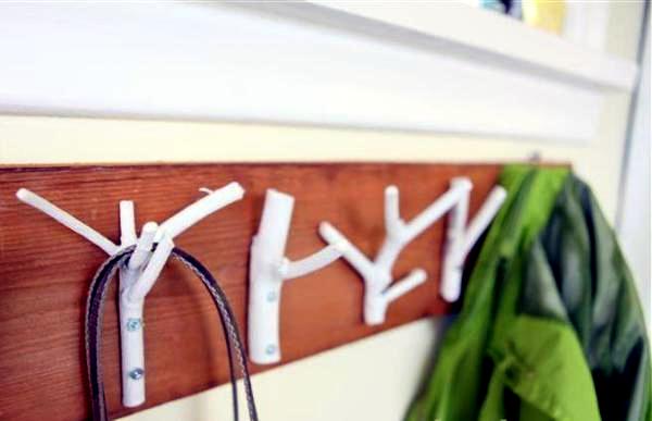 15 ideas to make your own clothes hook - hall and nursery decor