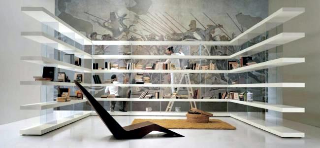 17 Minimalist Shelving System Design, Modern Bookcase Decorating Ideas For Living Room