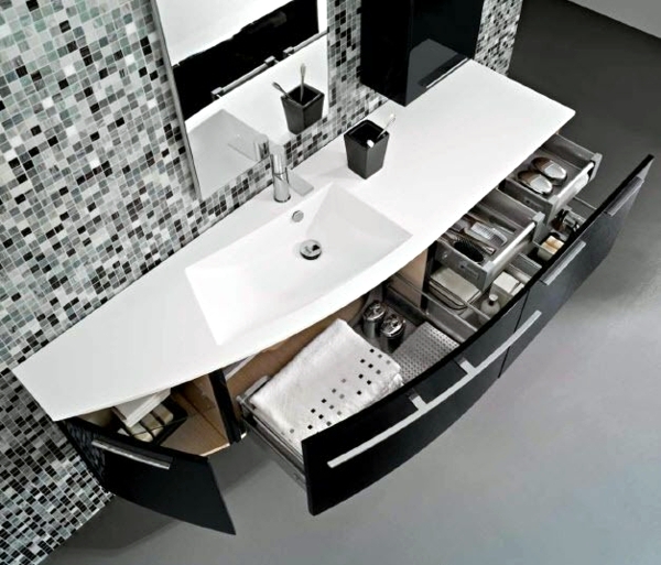 18 ideas for bathroom furniture - trendy designs and colors