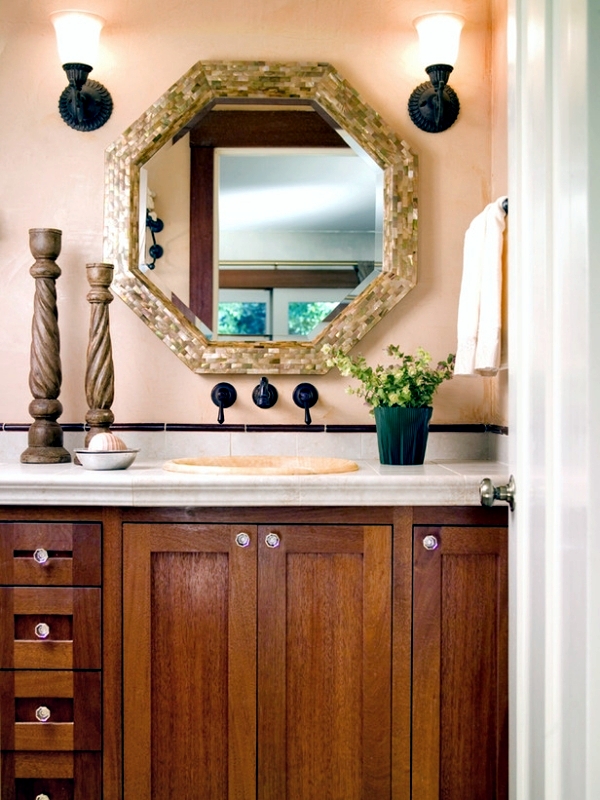 20 decoration ideas for the bathroom - Decorative Wall Accents and Accessories