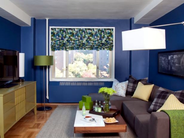 20 eclectic living room ideas - combine colors effectively