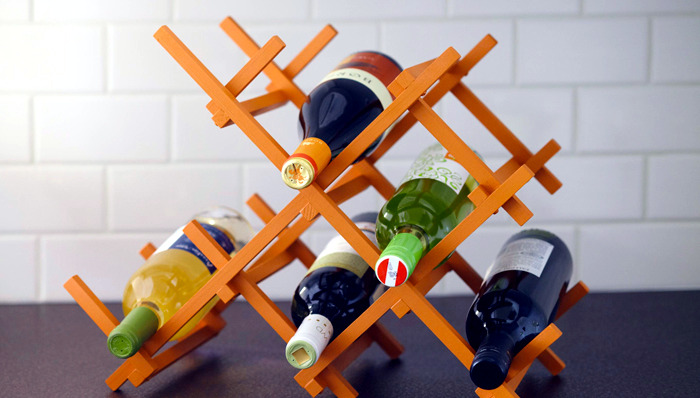 20 ideas for wine racks can build yourself - wine storage at home