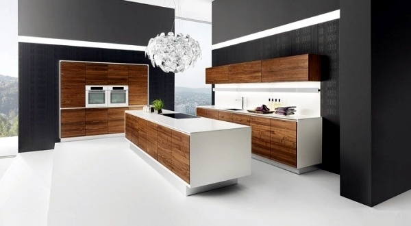 20 ideas for wood kitchen with modern design and warm 