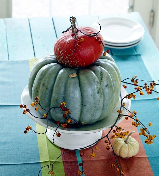 22 delightful, fragrant and colorful table decoration ideas for autumn