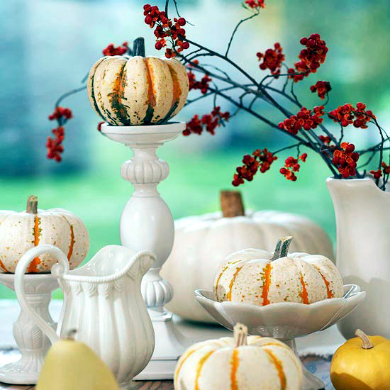 22 delightful, fragrant and colorful table decoration ideas for autumn
