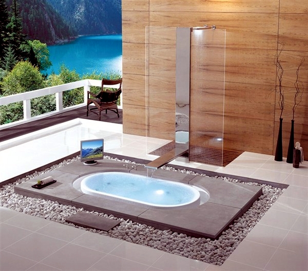 25 designs for indoor and outdoor jacuzzi provide spa experience ever