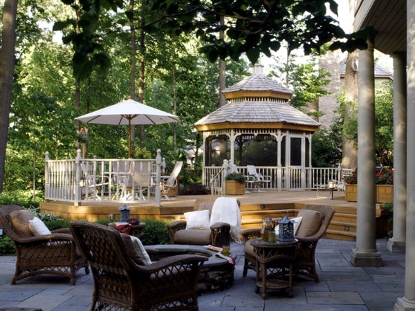 25 ideas for sun protection in the garden pergola, awning or canopy