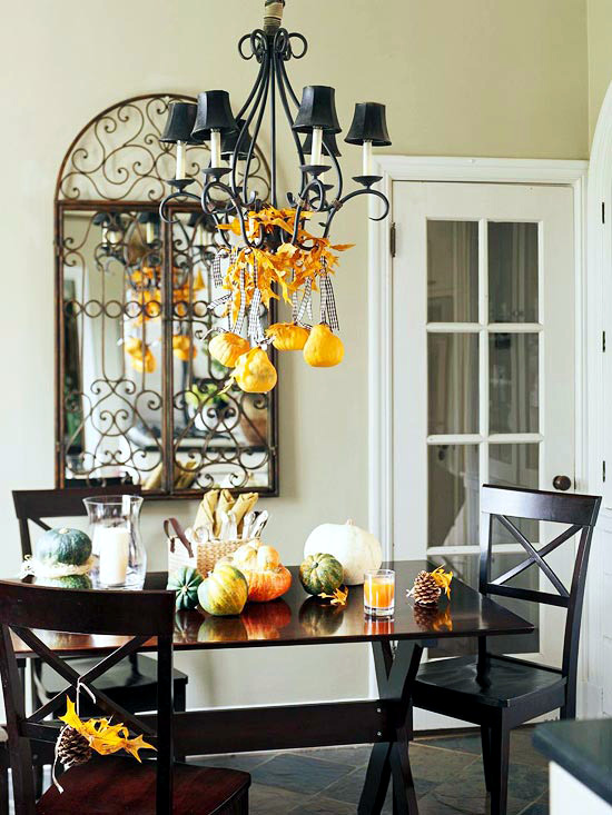 26 Autumn decorations for the home - ideas with precious natural resources