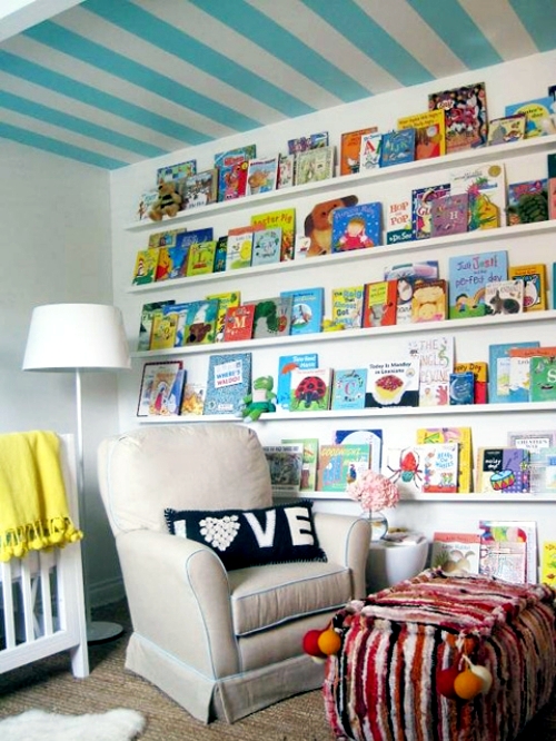 30 cool ideas on how to set up the reading corner in the nursery