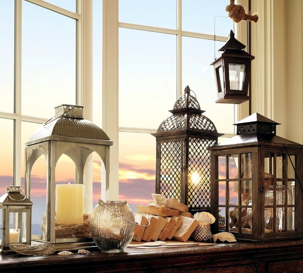 30 ideas for atmospheric autumn decoration with lights and lanterns