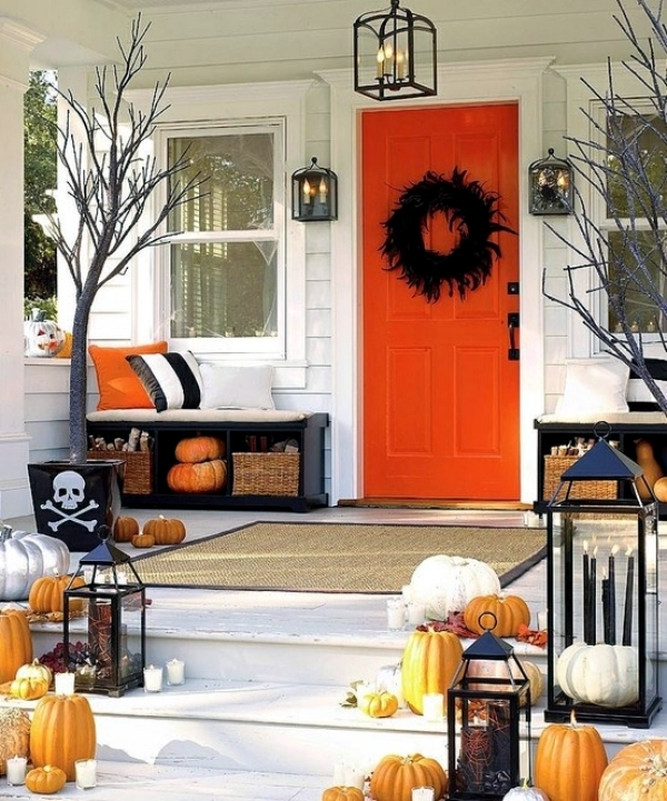 30 ideas for atmospheric autumn decoration with lights and lanterns