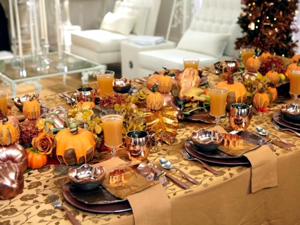 30 Ideas For Autumn Table Decoration With Pumpkins For