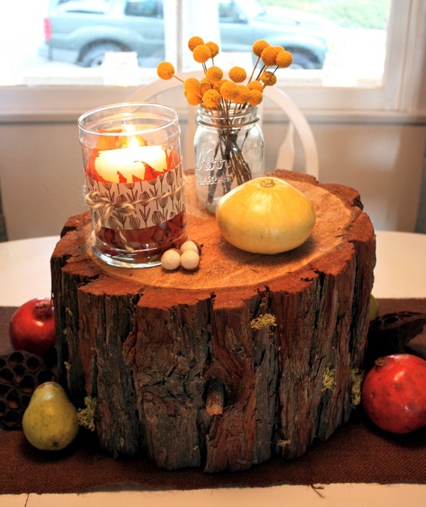 31 Fall decorating ideas for a party - table decoration and effective accents