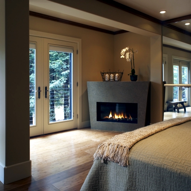 33 Ideas for warmth and comfort of home - fireplace as the focal point