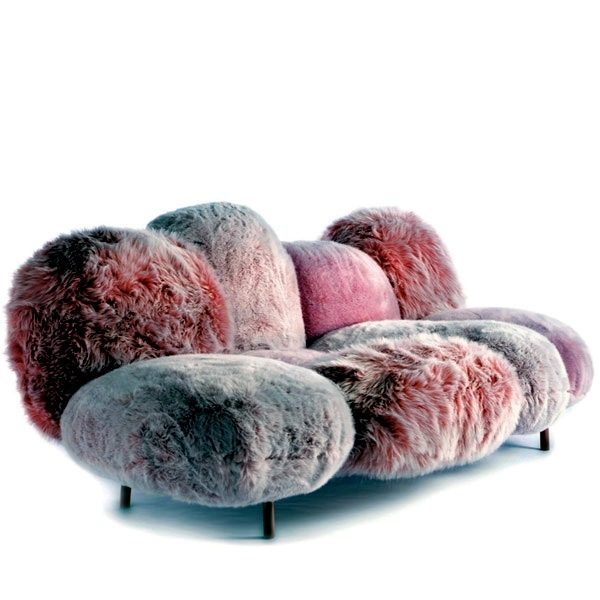 40 ideas for fur blankets and cuddly furniture for your cozy home