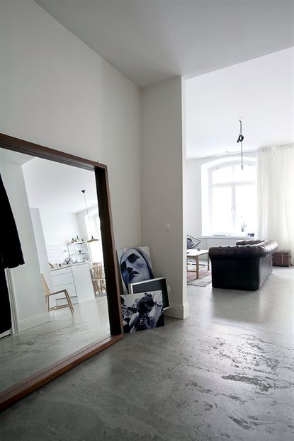A bright apartment with minimalist decor
