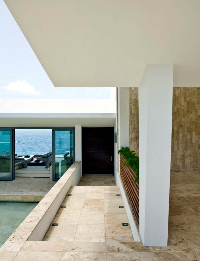 A private villa on Anguilla neutral colors and summer feelings