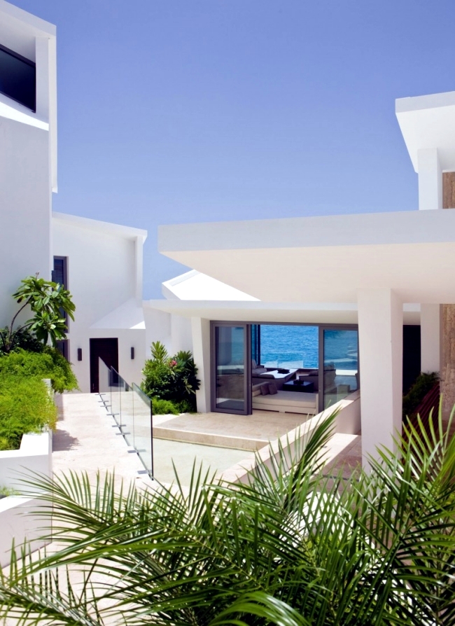 A private villa on Anguilla neutral colors and summer feelings