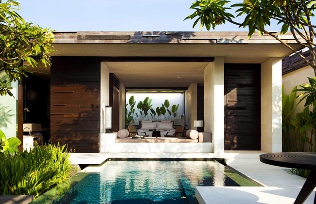 Alila Villas in Bali - Exotic furnishings designed by WOHA