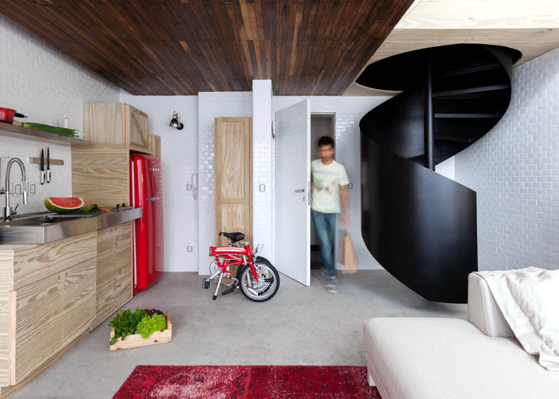 An apartment where space has been optimized