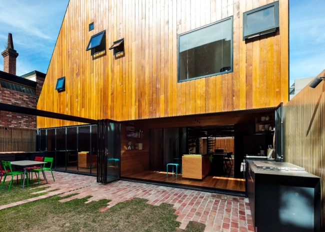 Assembled House Design in Melbourne from different buildings