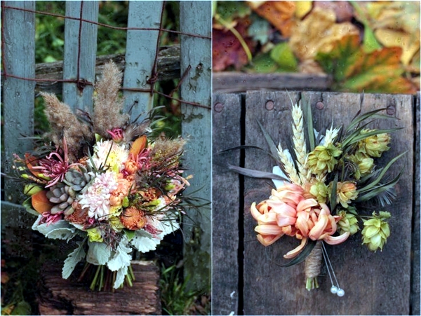 Autumn decoration with flowers -35 beautiful ideas for making your own