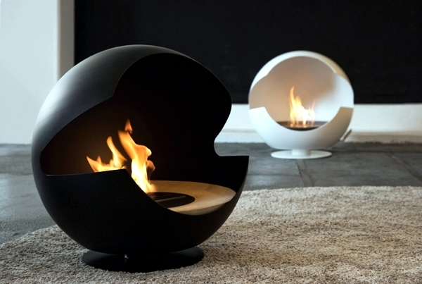 Bio ethanol fireplace in top quality - charming, safe, environmentally friendly