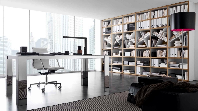 Bookshelf systems from Presotto Italia - a highlight in the living room