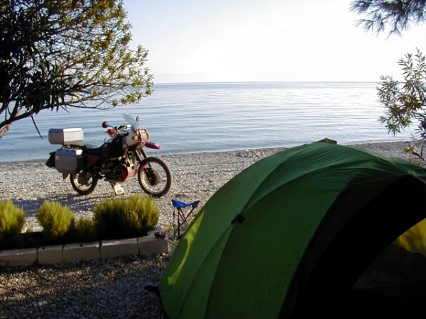 Camping in Greece - popular and affordable camping by the sea