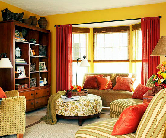 Combine trendy colors for the interior a stylish ambience