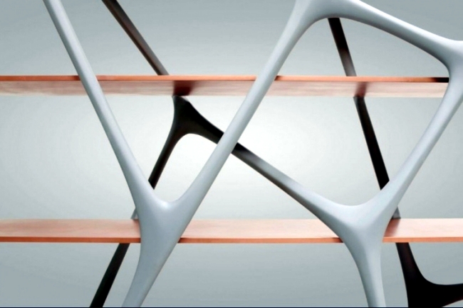 Contemporary Shelf Design Inspired By The Basic Structures In