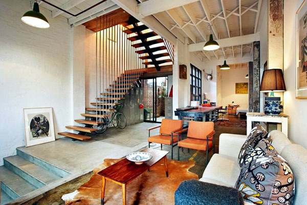 Converted warehouse in Melbourne