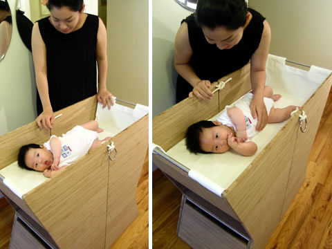 Convertible Baby Crib with modern design for the new nursery